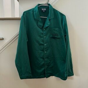 Dogg Supply by Snoop Dogg Satin Pajama Shirt men’s size small